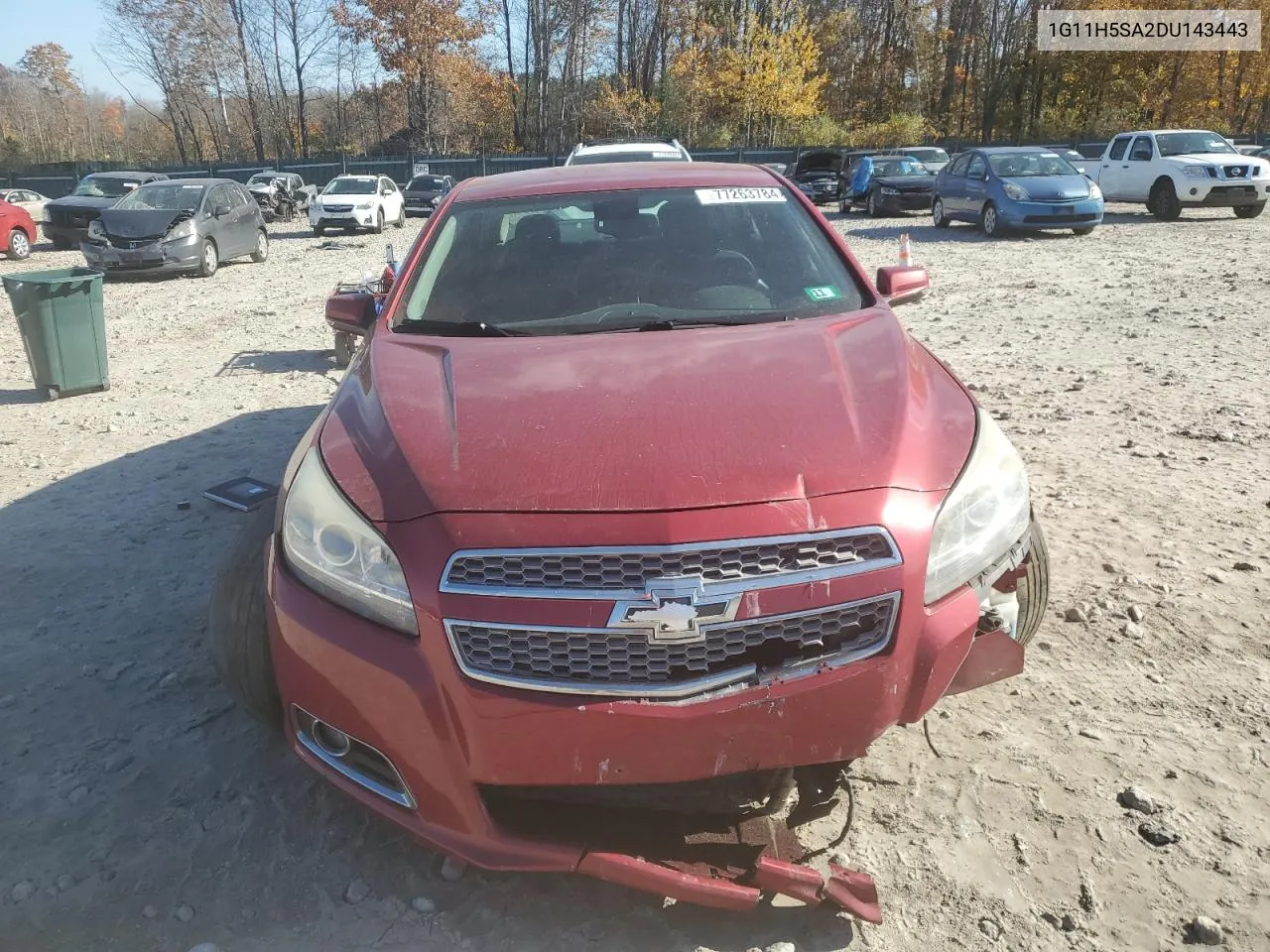 2013 Chevrolet Malibu Ltz VIN: 1G11H5SA2DU143443 Lot: 77263784