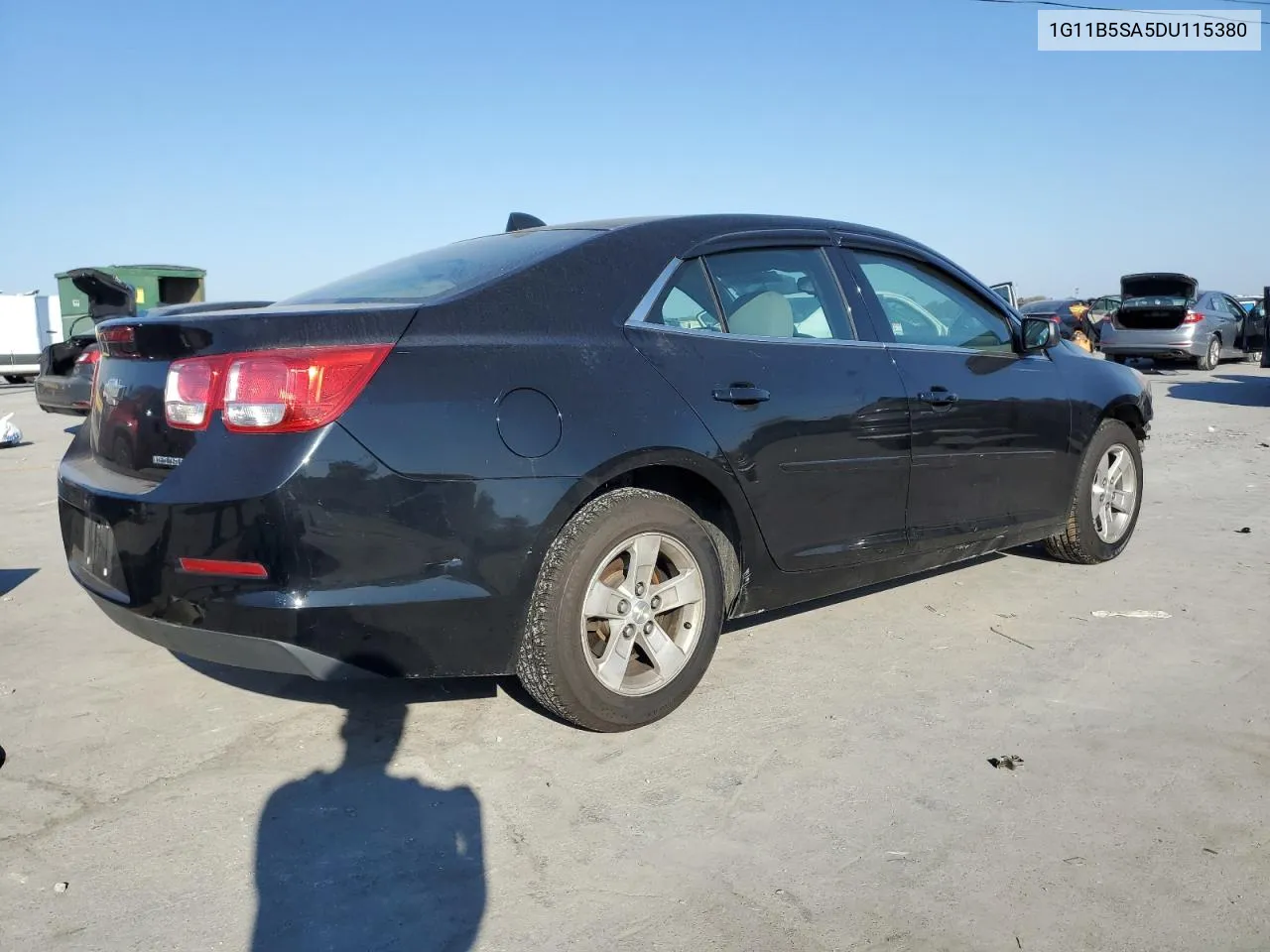 2013 Chevrolet Malibu Ls VIN: 1G11B5SA5DU115380 Lot: 77348514