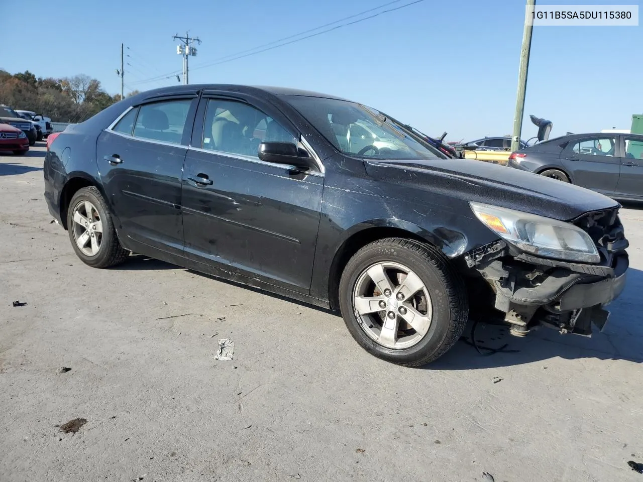 2013 Chevrolet Malibu Ls VIN: 1G11B5SA5DU115380 Lot: 77348514