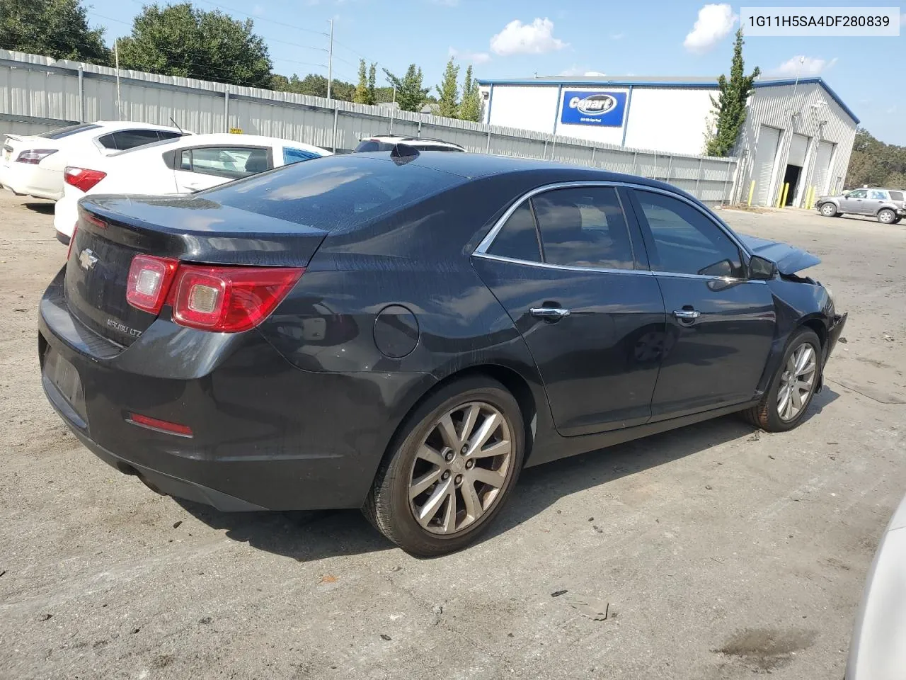 2013 Chevrolet Malibu Ltz VIN: 1G11H5SA4DF280839 Lot: 77594314