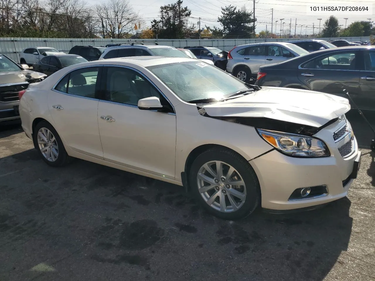 2013 Chevrolet Malibu Ltz VIN: 1G11H5SA7DF208694 Lot: 77860744