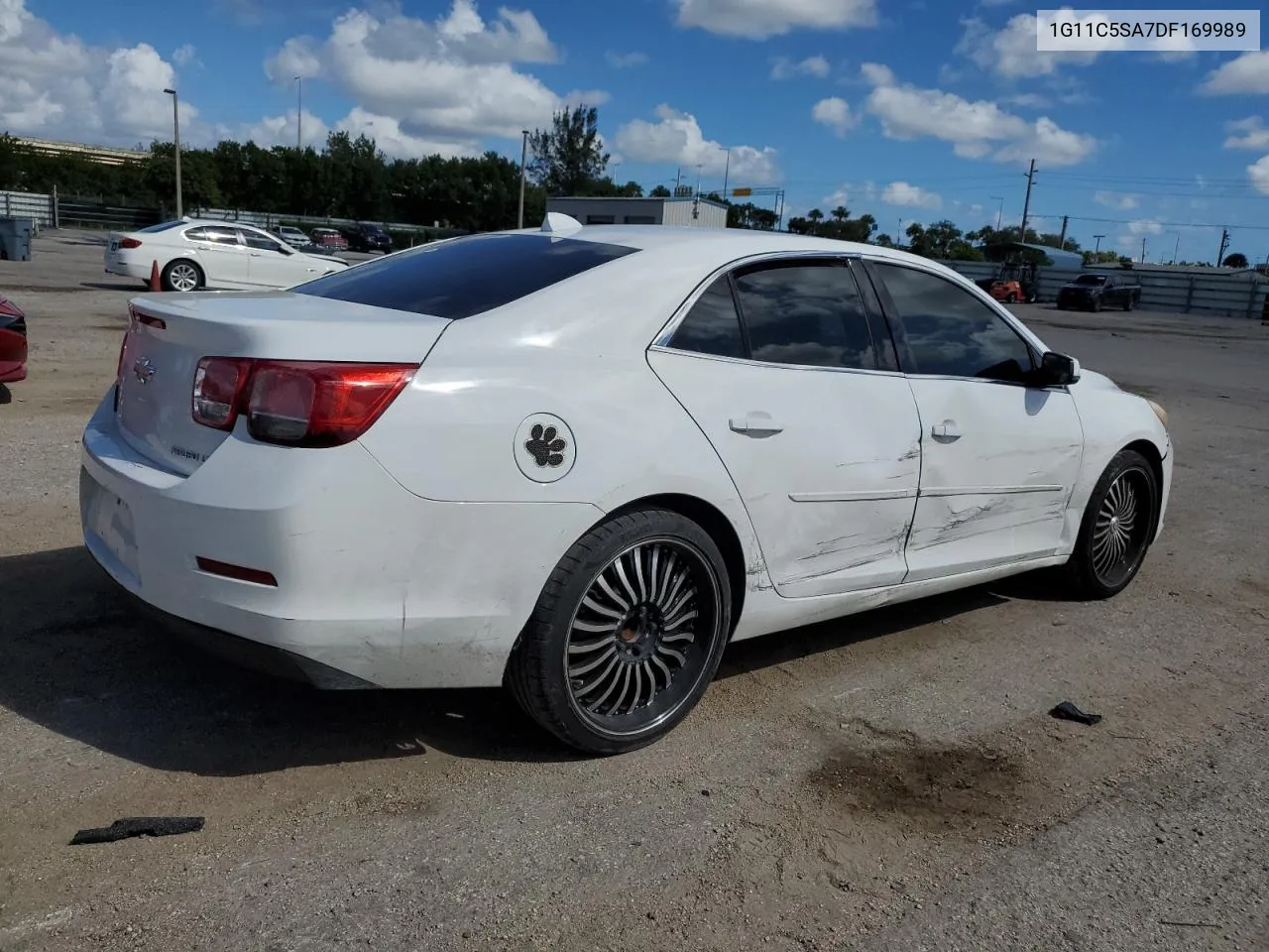 2013 Chevrolet Malibu 1Lt VIN: 1G11C5SA7DF169989 Lot: 77991304