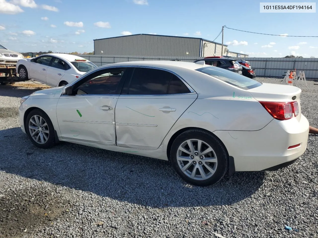 2013 Chevrolet Malibu 2Lt VIN: 1G11E5SA4DF194164 Lot: 78037394