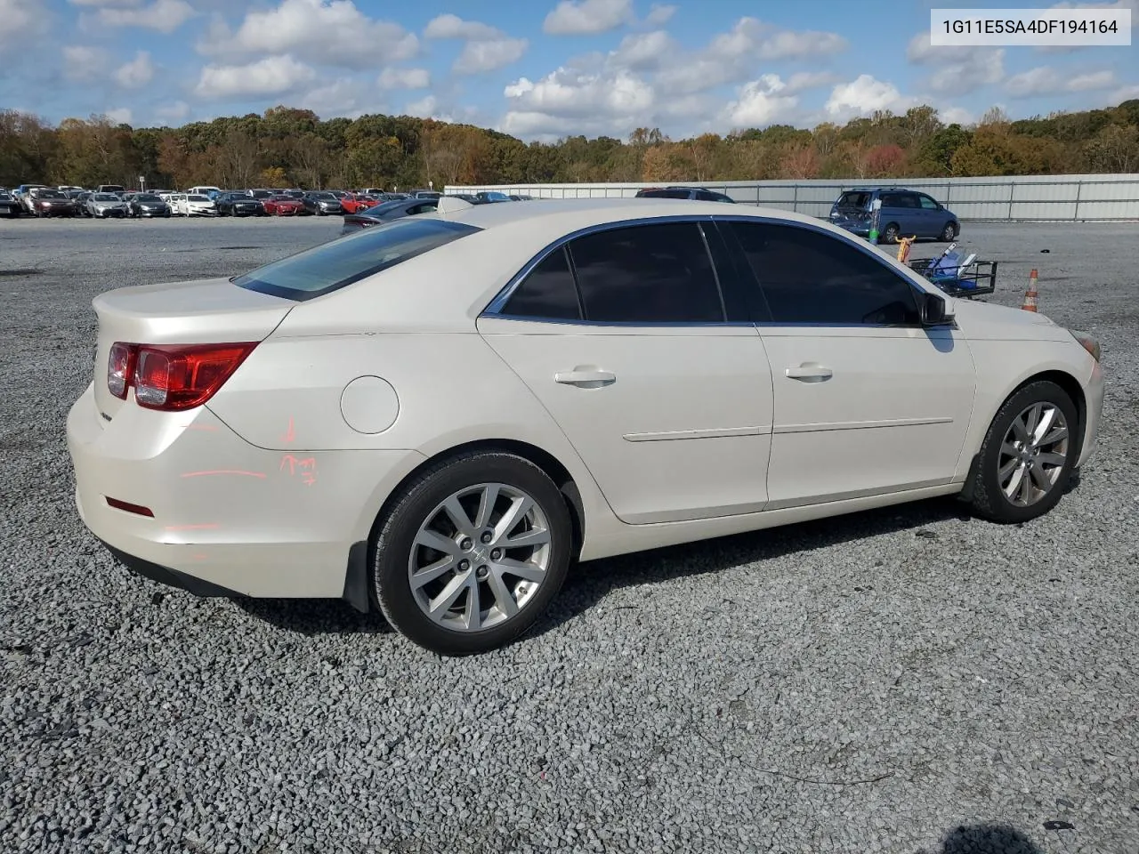 2013 Chevrolet Malibu 2Lt VIN: 1G11E5SA4DF194164 Lot: 78037394