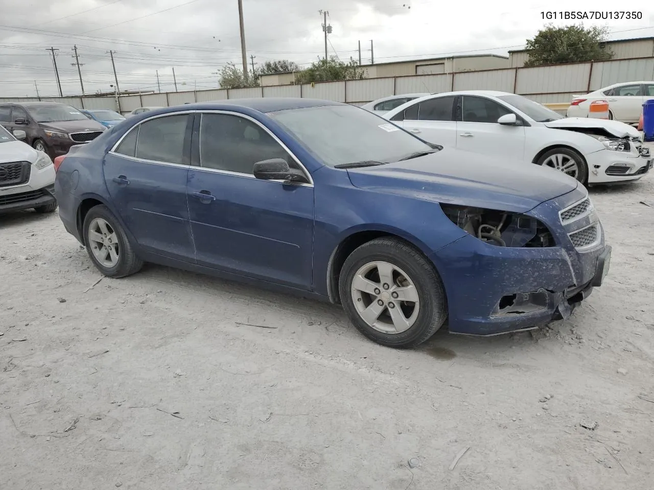 2013 Chevrolet Malibu Ls VIN: 1G11B5SA7DU137350 Lot: 78272754