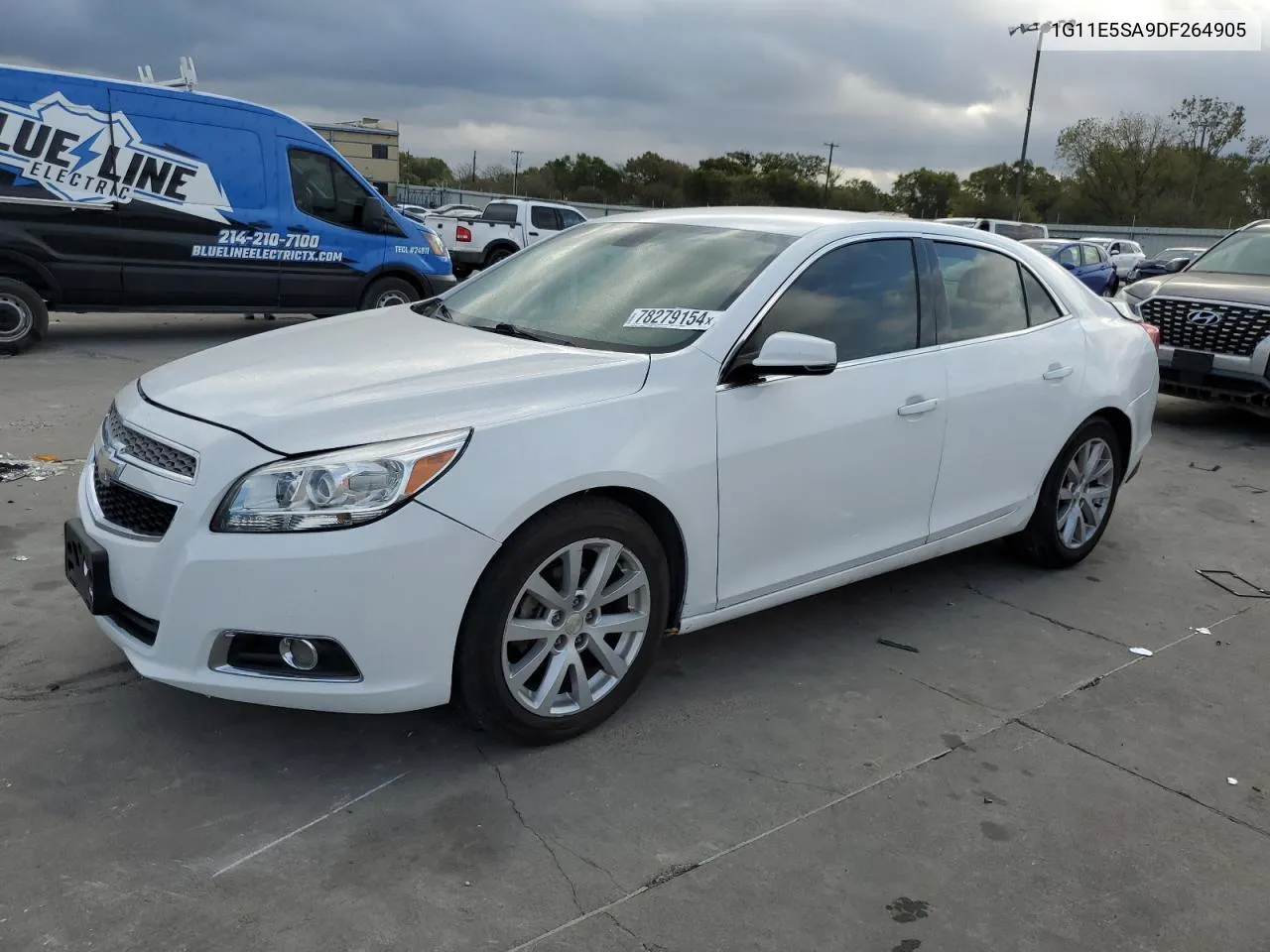 2013 Chevrolet Malibu 2Lt VIN: 1G11E5SA9DF264905 Lot: 78279154