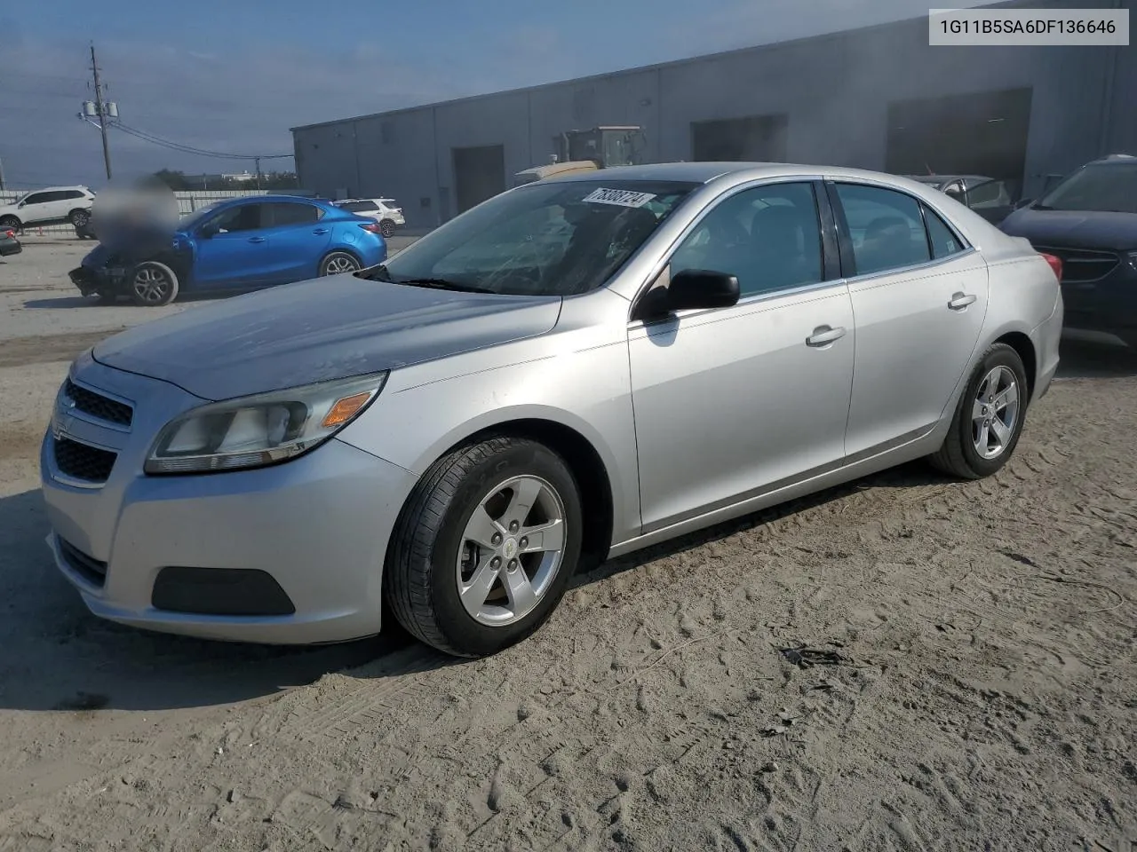 2013 Chevrolet Malibu Ls VIN: 1G11B5SA6DF136646 Lot: 78308724