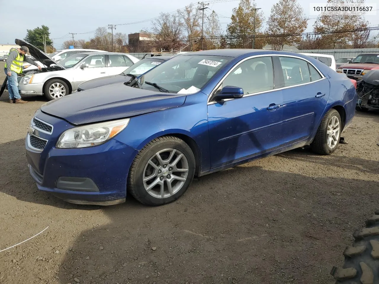 2013 Chevrolet Malibu 1Lt VIN: 1G11C5SA3DU116637 Lot: 78497014