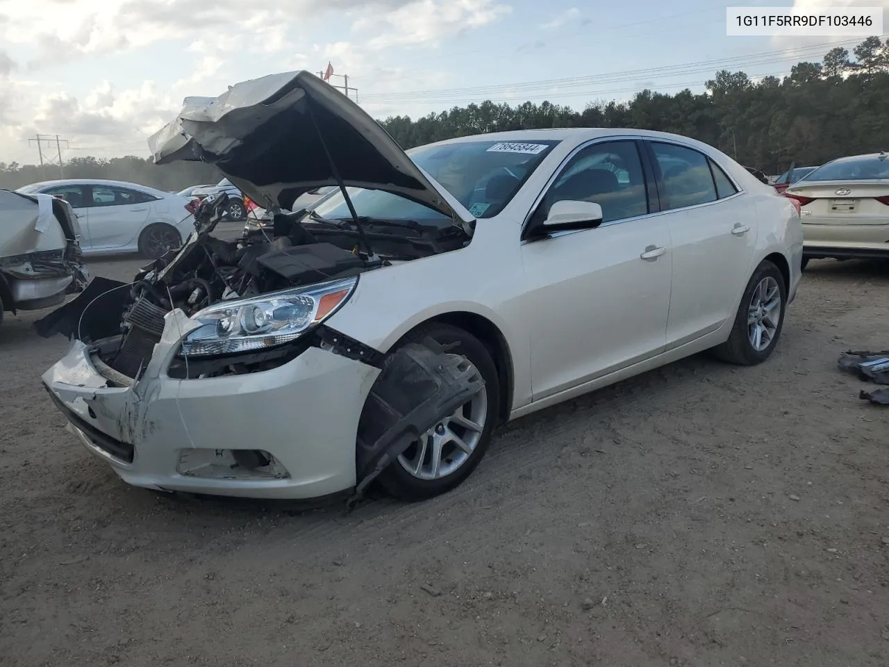 2013 Chevrolet Malibu 2Lt VIN: 1G11F5RR9DF103446 Lot: 78645844