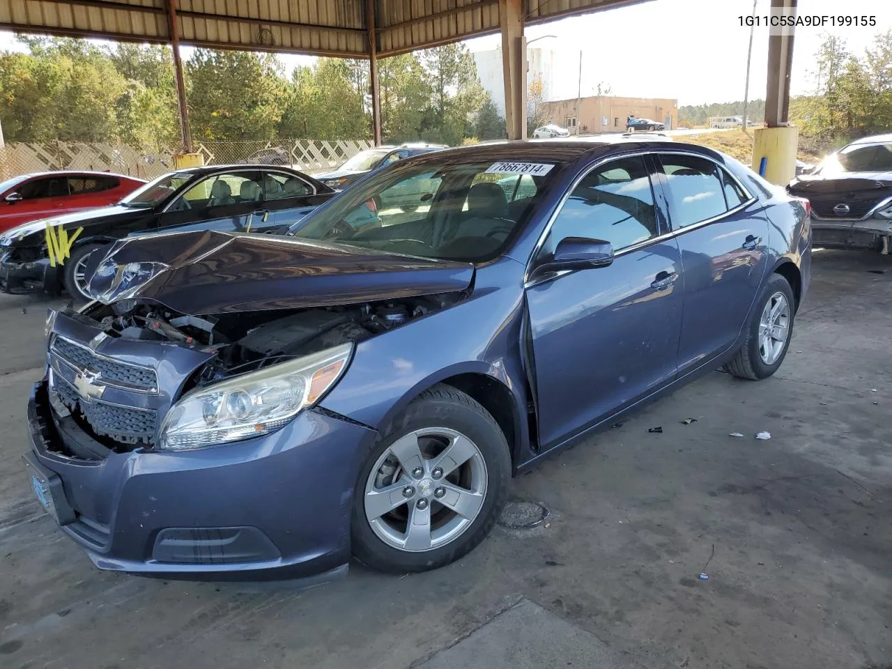 2013 Chevrolet Malibu 1Lt VIN: 1G11C5SA9DF199155 Lot: 78667814