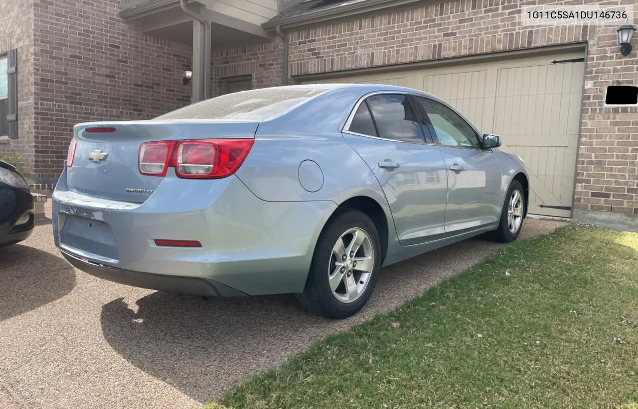 2013 Chevrolet Malibu 1Lt VIN: 1G11C5SA1DU146736 Lot: 78712904