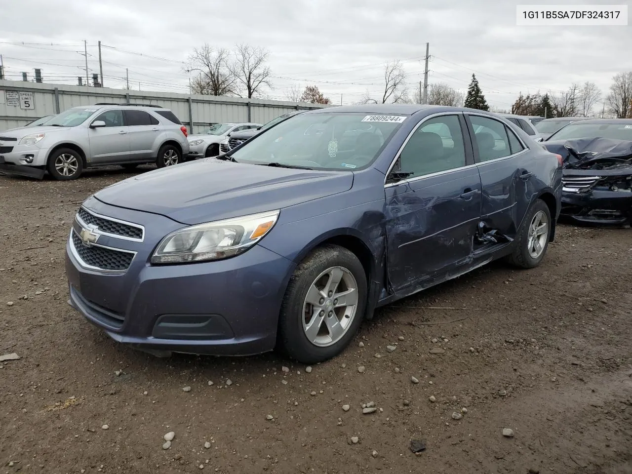 2013 Chevrolet Malibu Ls VIN: 1G11B5SA7DF324317 Lot: 78809244