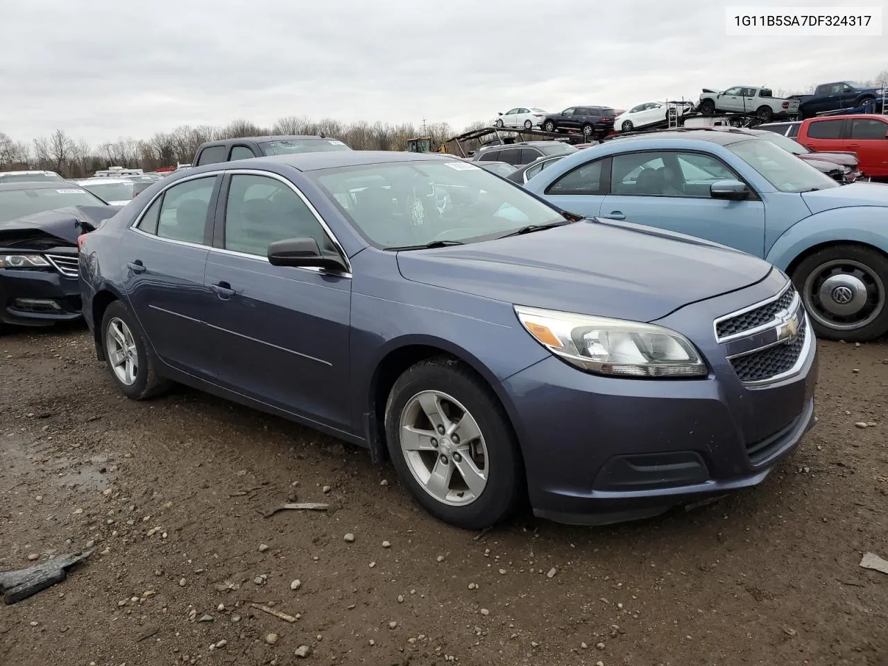 2013 Chevrolet Malibu Ls VIN: 1G11B5SA7DF324317 Lot: 78809244