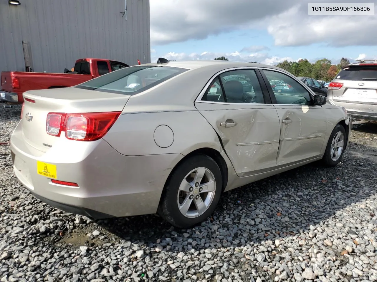 2013 Chevrolet Malibu Ls VIN: 1G11B5SA9DF166806 Lot: 80144364