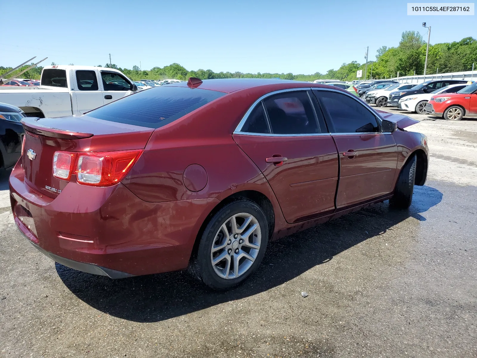 2014 Chevrolet Malibu 1Lt VIN: 1G11C5SL4EF287162 Lot: 50551534