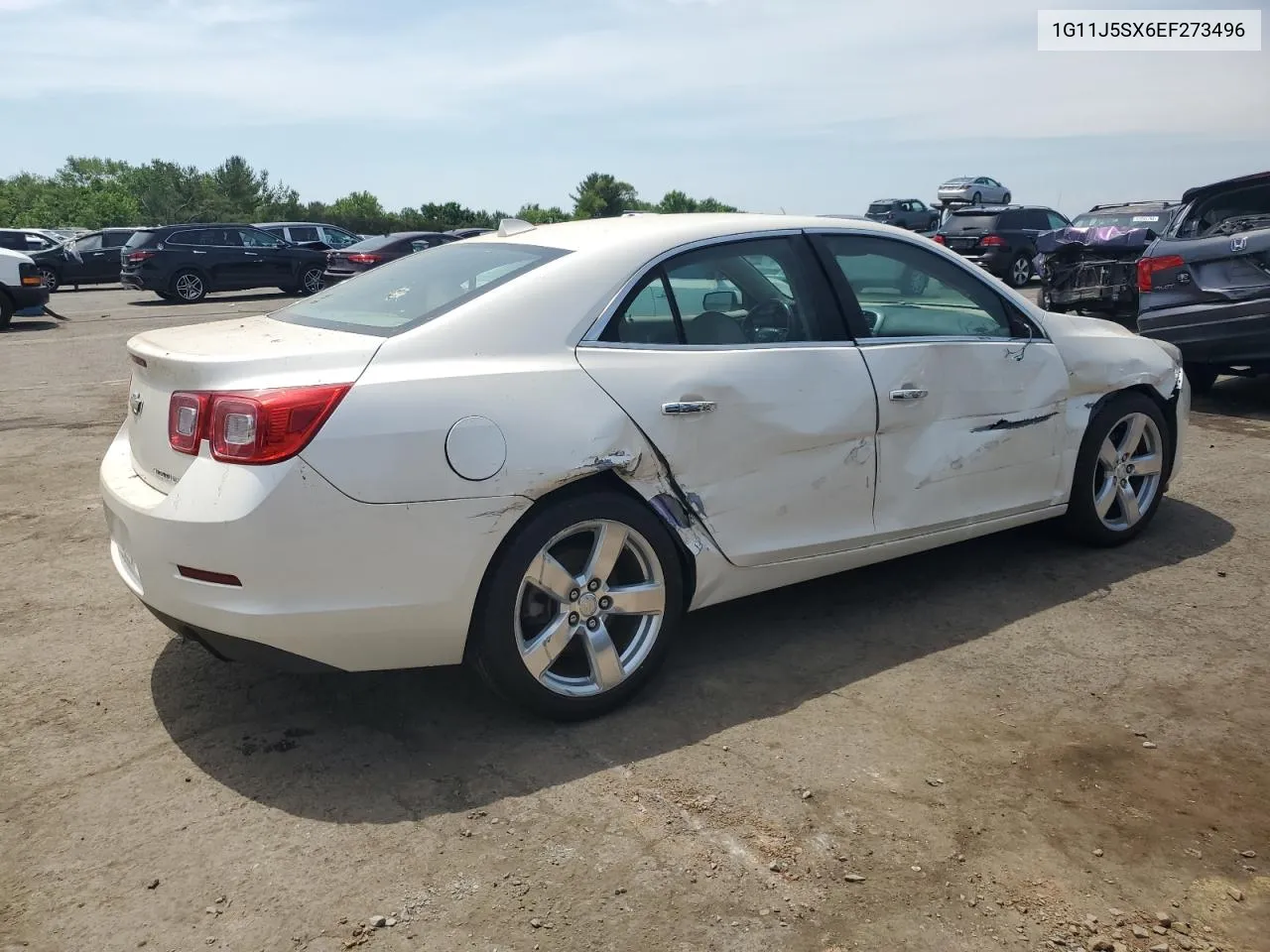 1G11J5SX6EF273496 2014 Chevrolet Malibu Ltz