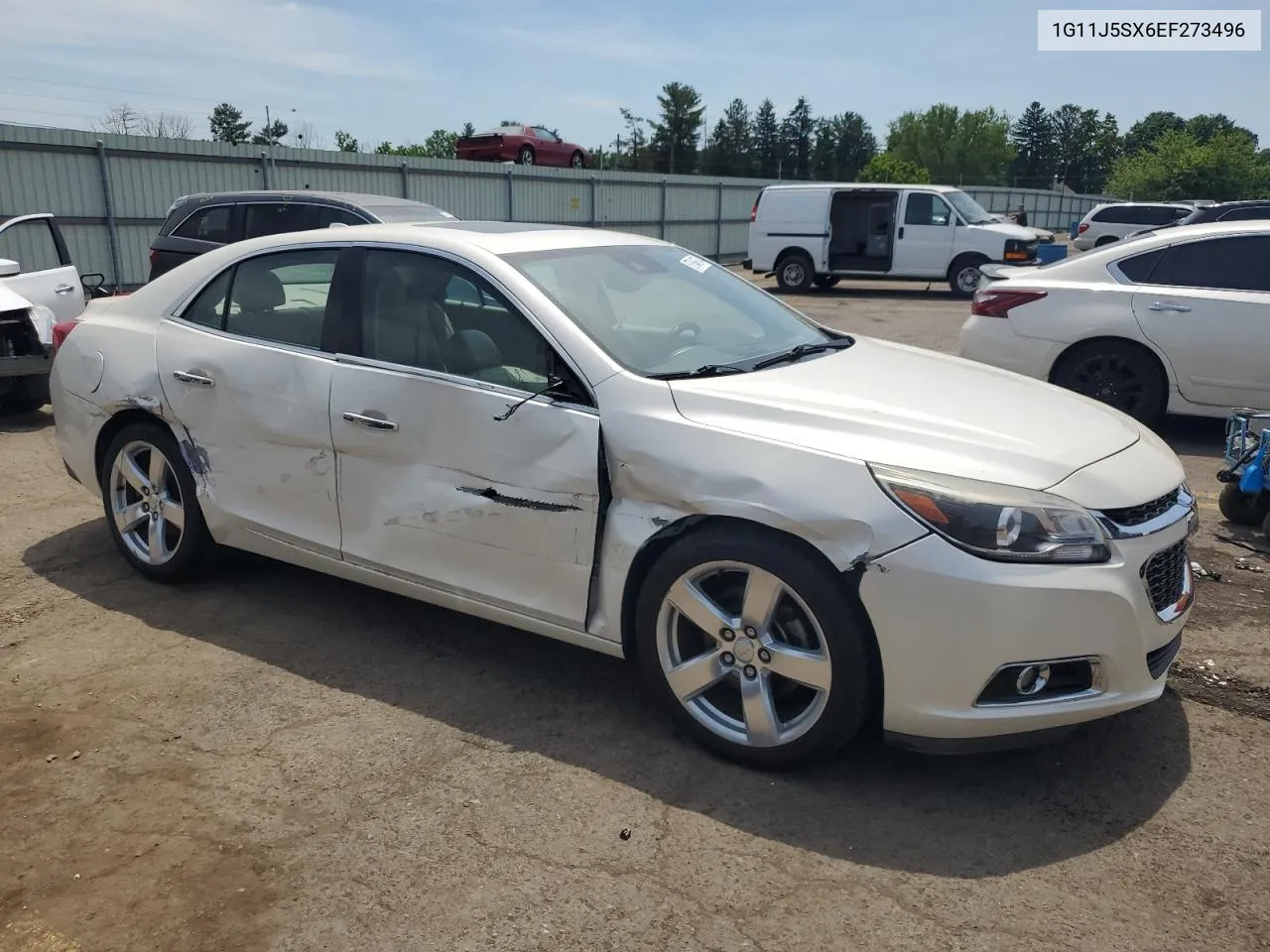 1G11J5SX6EF273496 2014 Chevrolet Malibu Ltz