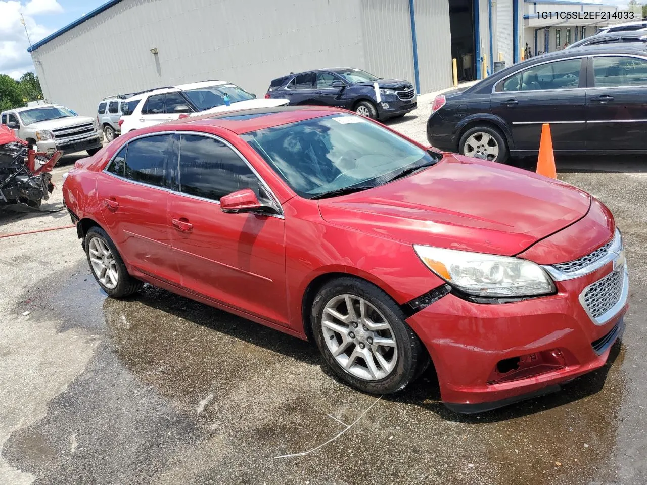 2014 Chevrolet Malibu 1Lt VIN: 1G11C5SL2EF214033 Lot: 61747824