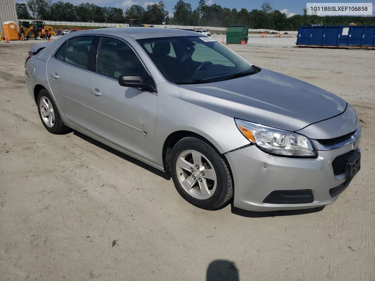 2014 Chevrolet Malibu Ls VIN: 1G11B5SLXEF106858 Lot: 64020324