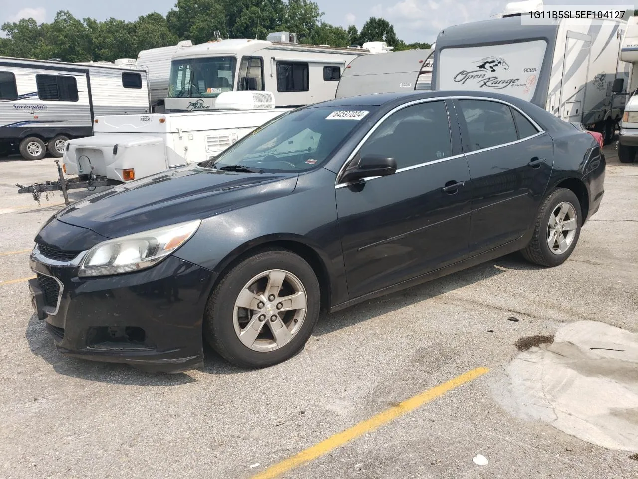 2014 Chevrolet Malibu Ls VIN: 1G11B5SL5EF104127 Lot: 64597024