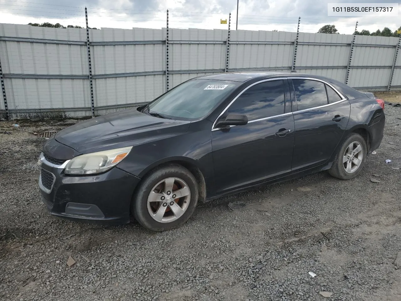 2014 Chevrolet Malibu Ls VIN: 1G11B5SL0EF157317 Lot: 64783804