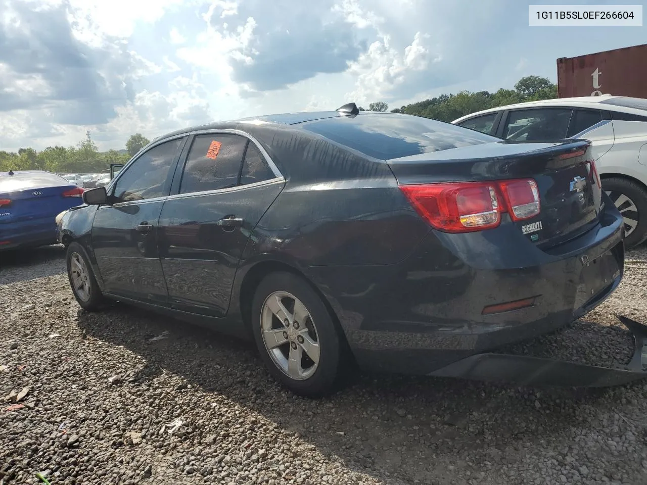 2014 Chevrolet Malibu Ls VIN: 1G11B5SL0EF266604 Lot: 65364824