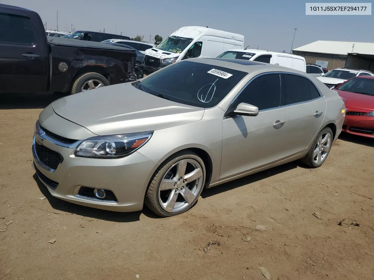 1G11J5SX7EF294177 2014 Chevrolet Malibu Ltz