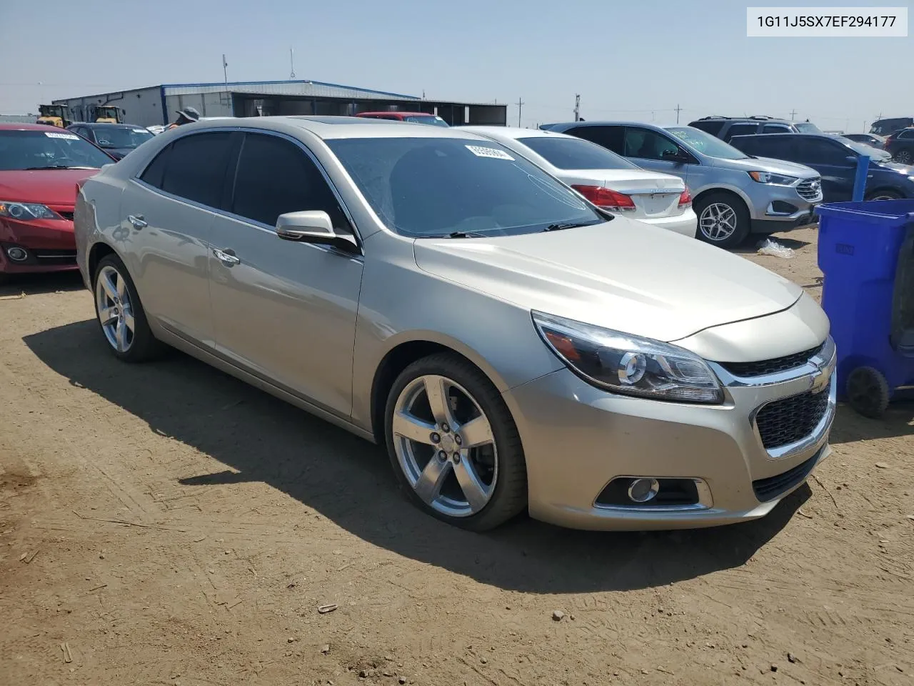 1G11J5SX7EF294177 2014 Chevrolet Malibu Ltz