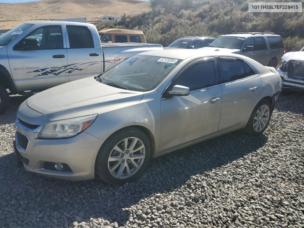 2014 Chevrolet Malibu Ltz VIN: 1G11H5SL7EF228415 Lot: 67123204