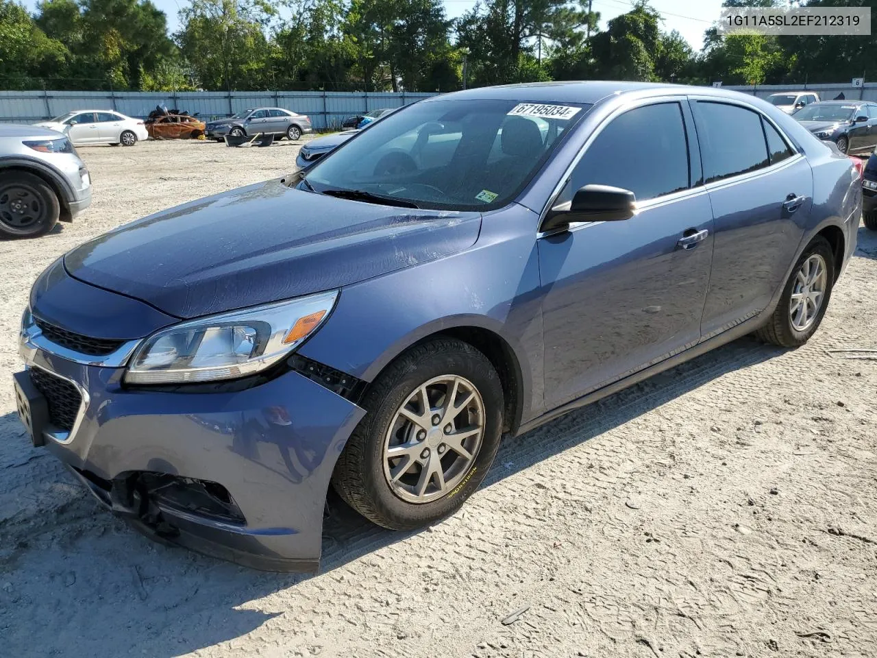 2014 Chevrolet Malibu Ls VIN: 1G11A5SL2EF212319 Lot: 67195034