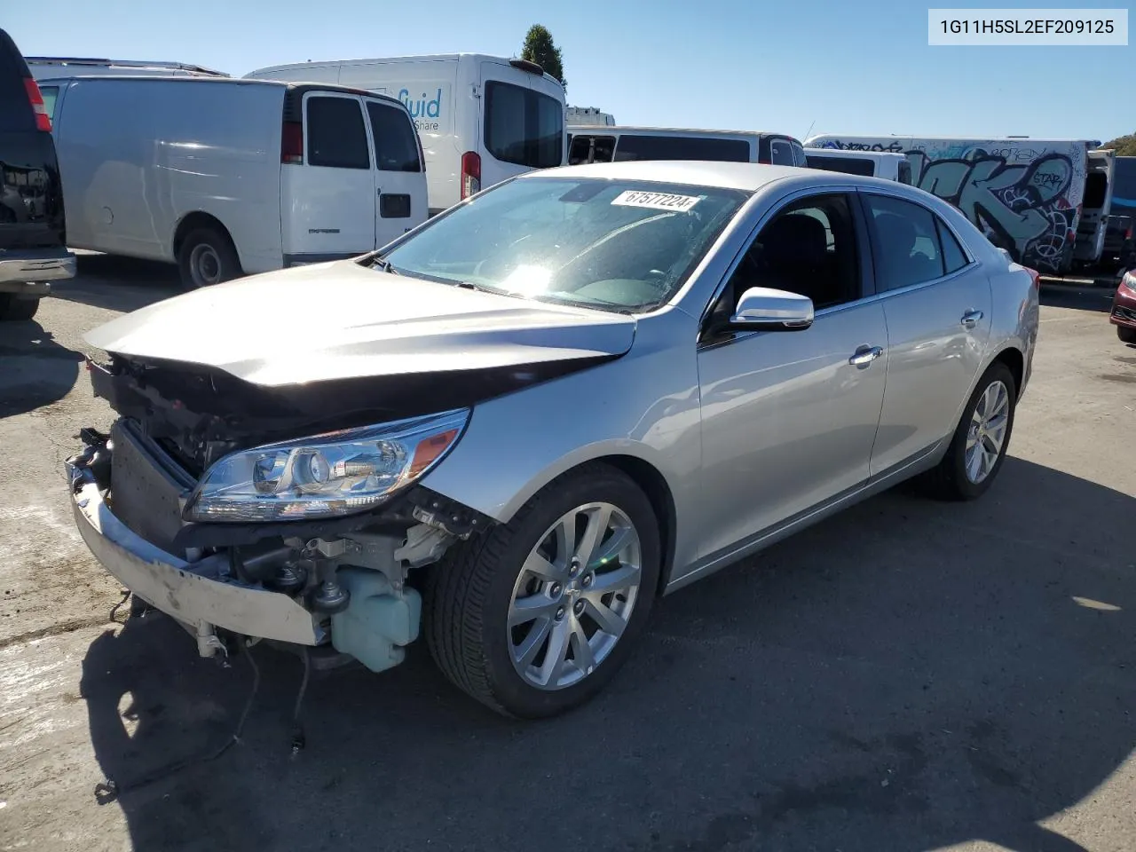 2014 Chevrolet Malibu Ltz VIN: 1G11H5SL2EF209125 Lot: 67577224