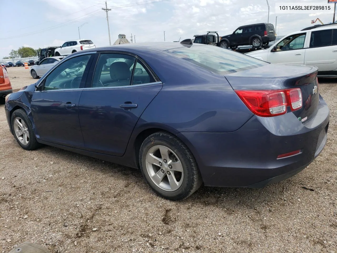 2014 Chevrolet Malibu Ls VIN: 1G11A5SL3EF289815 Lot: 67611324