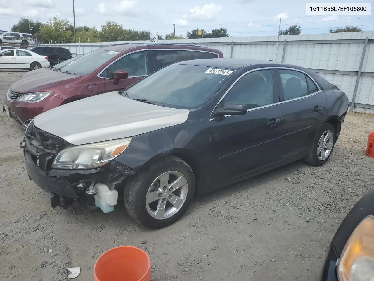 2014 Chevrolet Malibu Ls VIN: 1G11B5SL7EF105800 Lot: 68707544