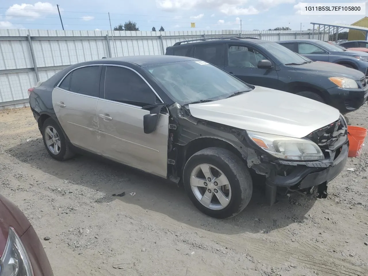 2014 Chevrolet Malibu Ls VIN: 1G11B5SL7EF105800 Lot: 68707544