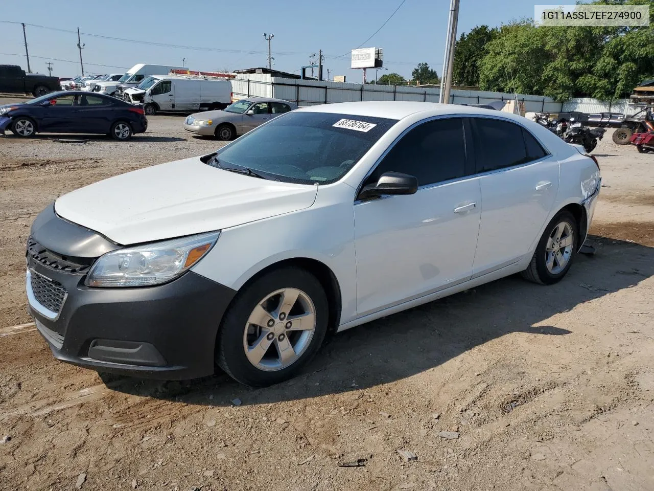 2014 Chevrolet Malibu Ls VIN: 1G11A5SL7EF274900 Lot: 68736164