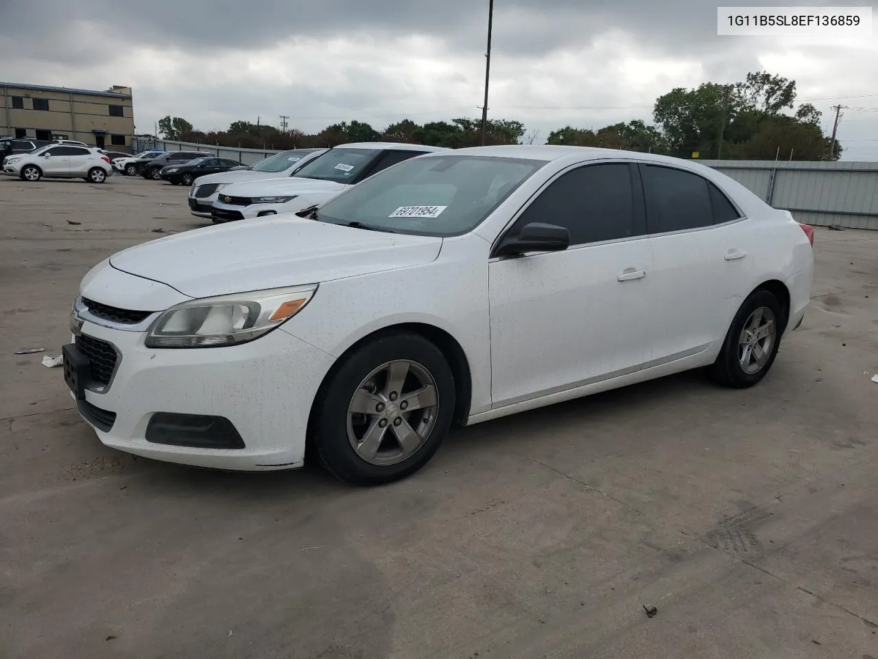 2014 Chevrolet Malibu Ls VIN: 1G11B5SL8EF136859 Lot: 69701954