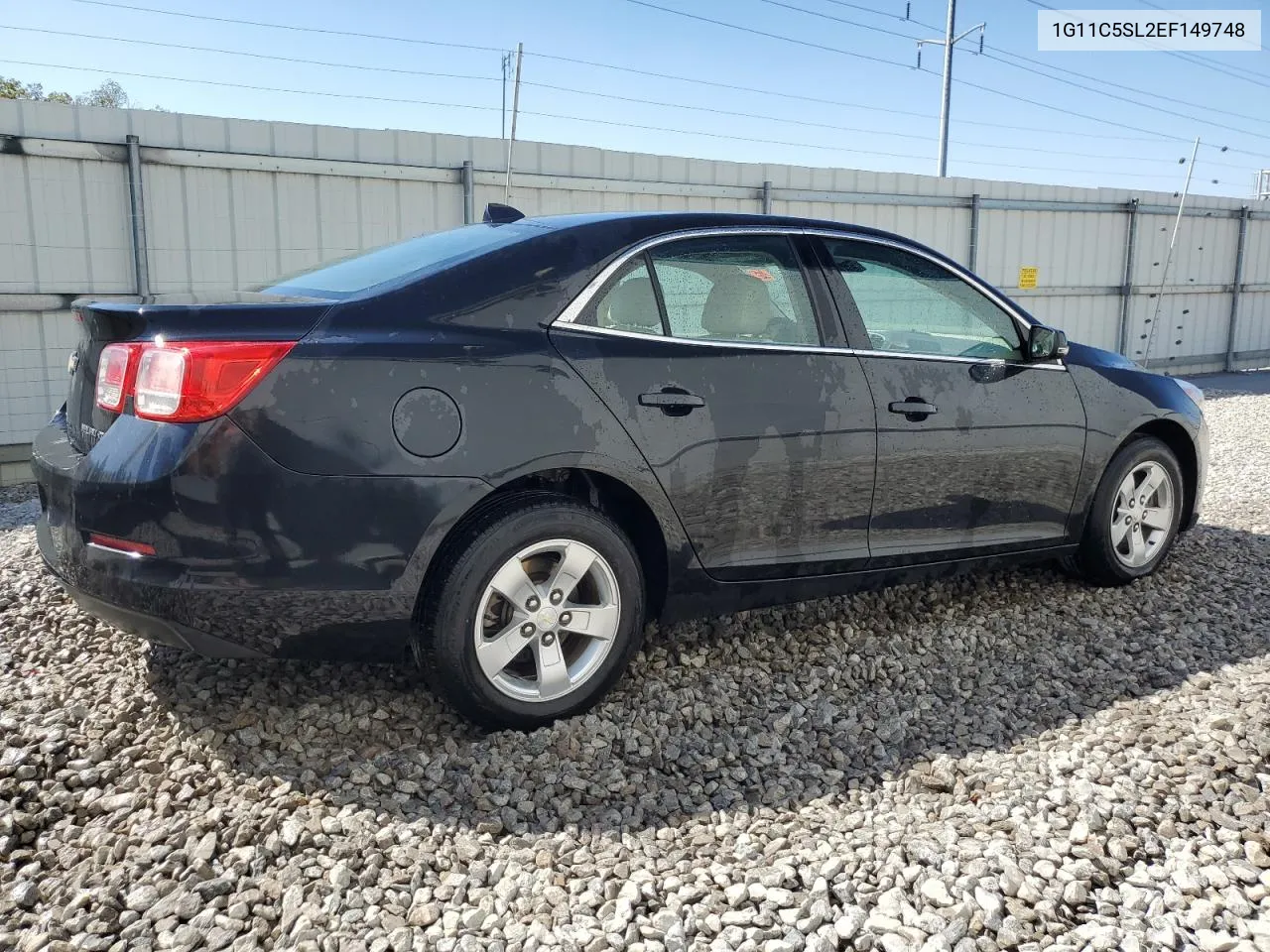 2014 Chevrolet Malibu 1Lt VIN: 1G11C5SL2EF149748 Lot: 70446014