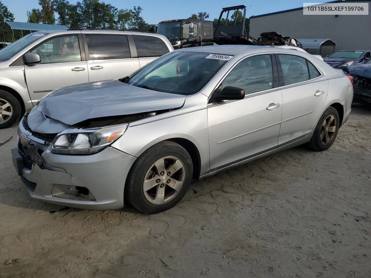 2014 Chevrolet Malibu Ls VIN: 1G11B5SLXEF159706 Lot: 70586634