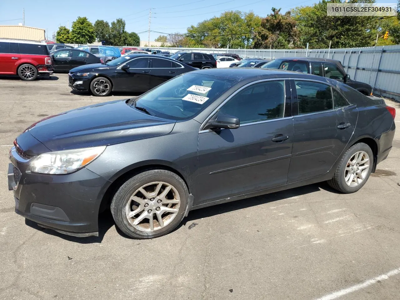 2014 Chevrolet Malibu 1Lt VIN: 1G11C5SL2EF304931 Lot: 70904234