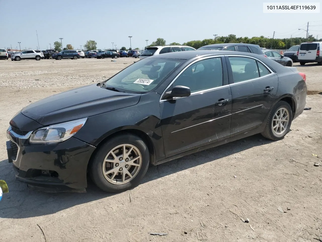 2014 Chevrolet Malibu Ls VIN: 1G11A5SL4EF119639 Lot: 70959274