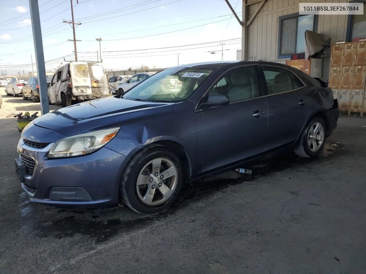 2014 Chevrolet Malibu Ls VIN: 1G11B5SL3EF267844 Lot: 71043074