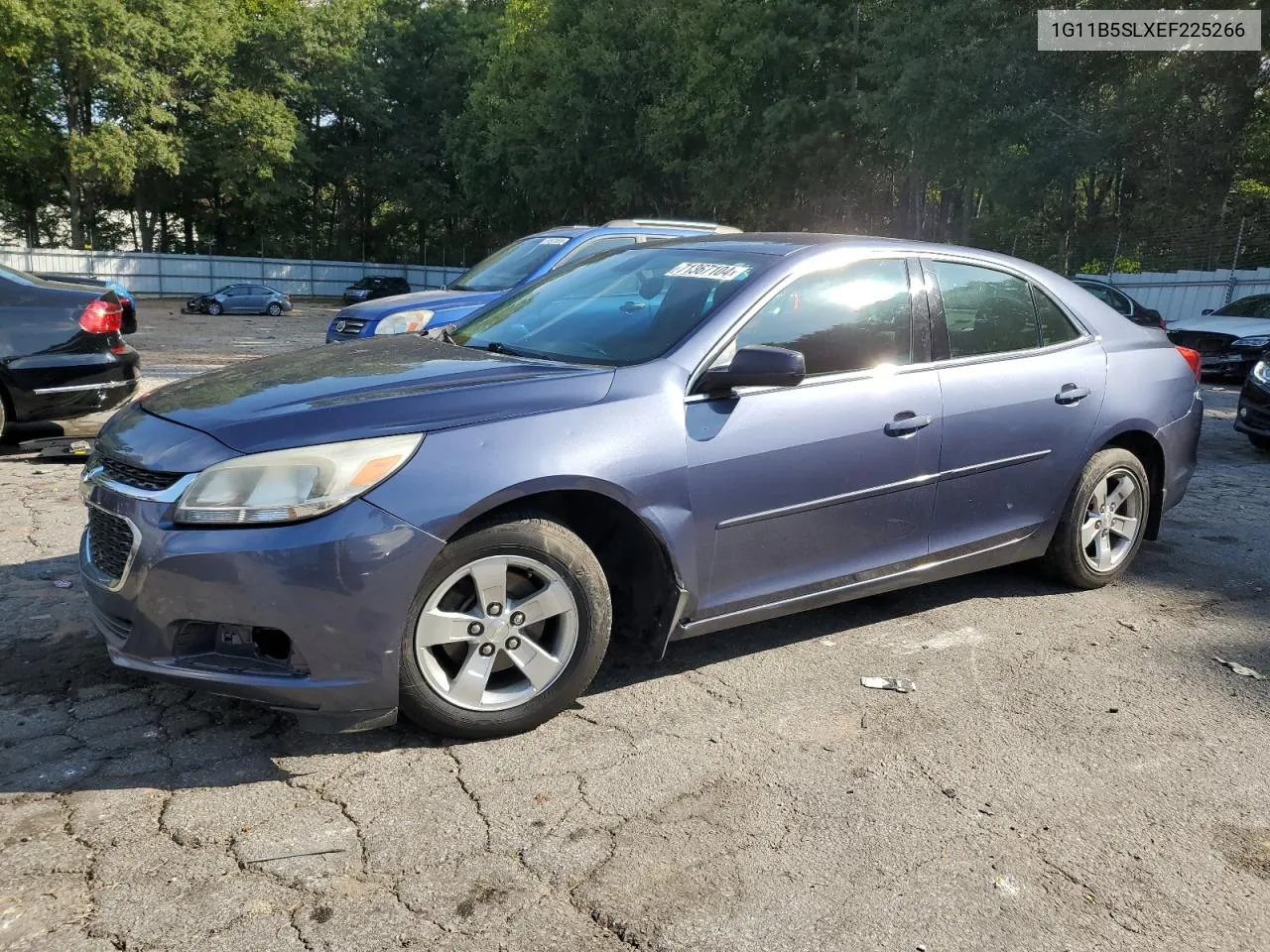 2014 Chevrolet Malibu Ls VIN: 1G11B5SLXEF225266 Lot: 71367104