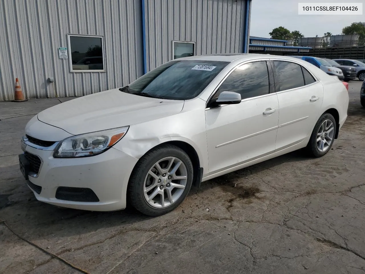 2014 Chevrolet Malibu 1Lt VIN: 1G11C5SL8EF104426 Lot: 71381694