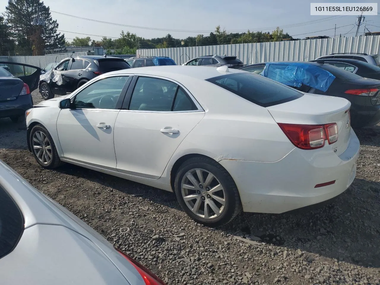 2014 Chevrolet Malibu 2Lt VIN: 1G11E5SL1EU126869 Lot: 71753894