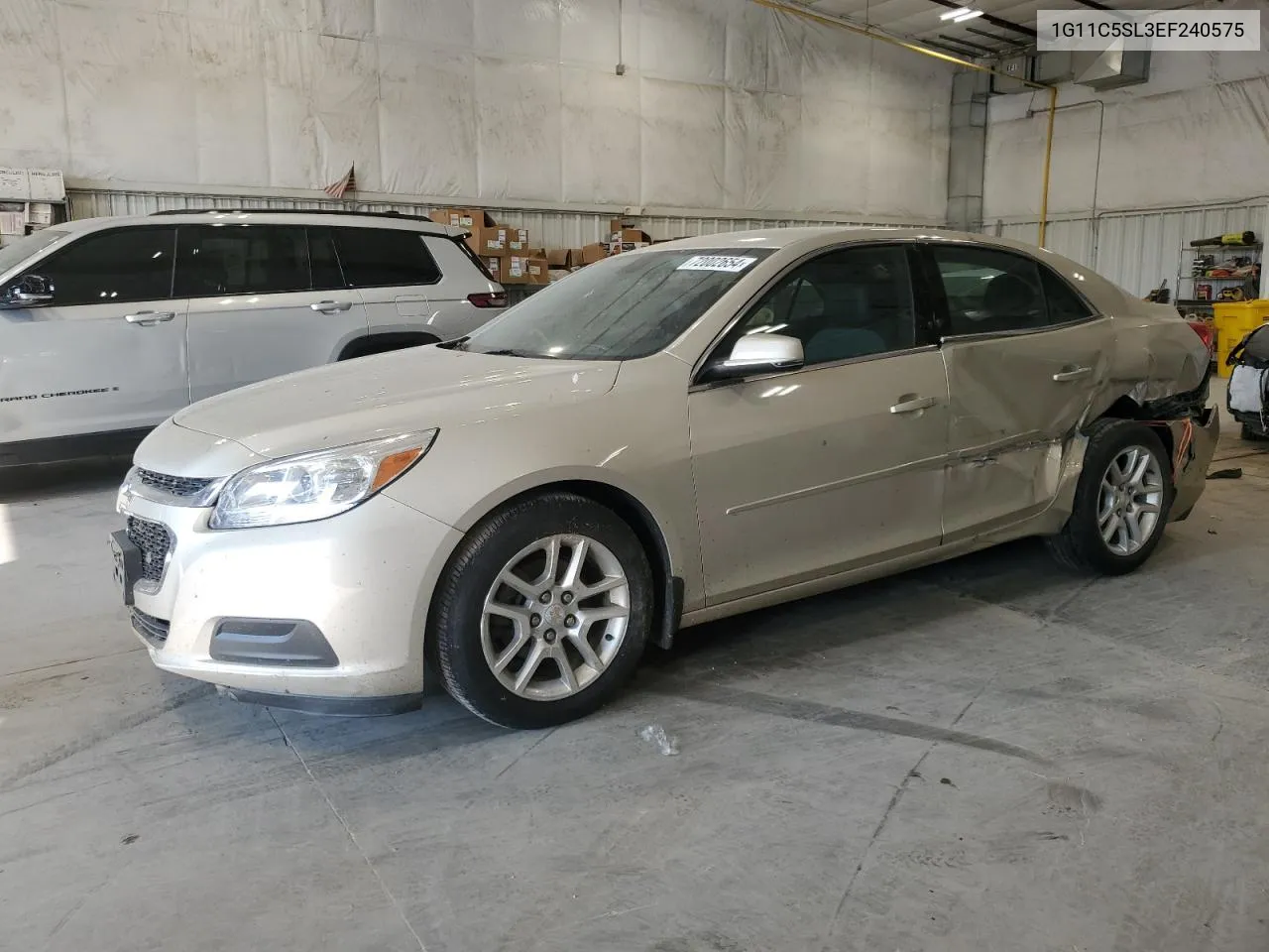 2014 Chevrolet Malibu 1Lt VIN: 1G11C5SL3EF240575 Lot: 72002654