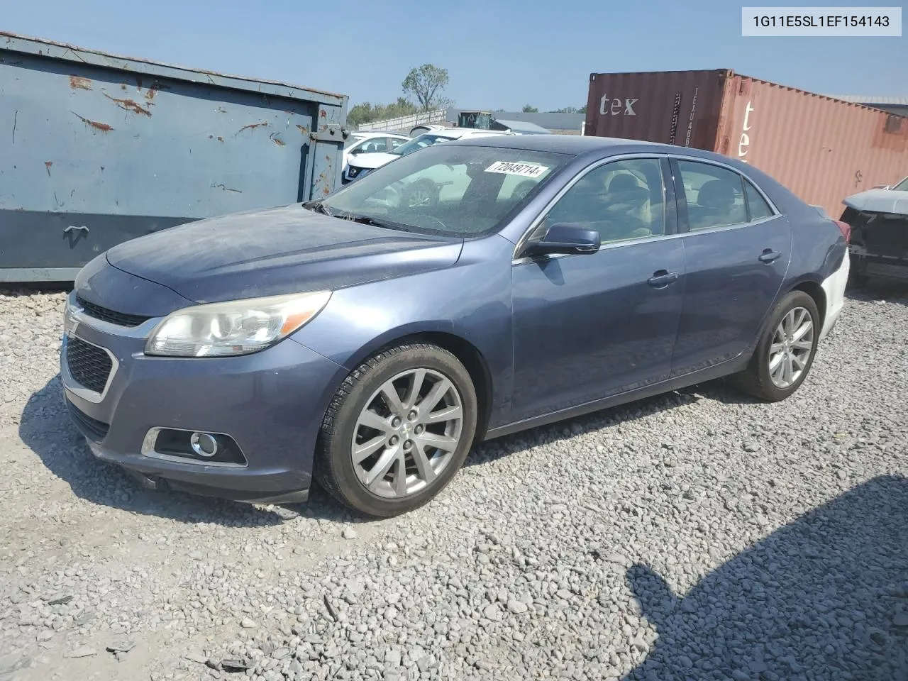 2014 Chevrolet Malibu 2Lt VIN: 1G11E5SL1EF154143 Lot: 72049714