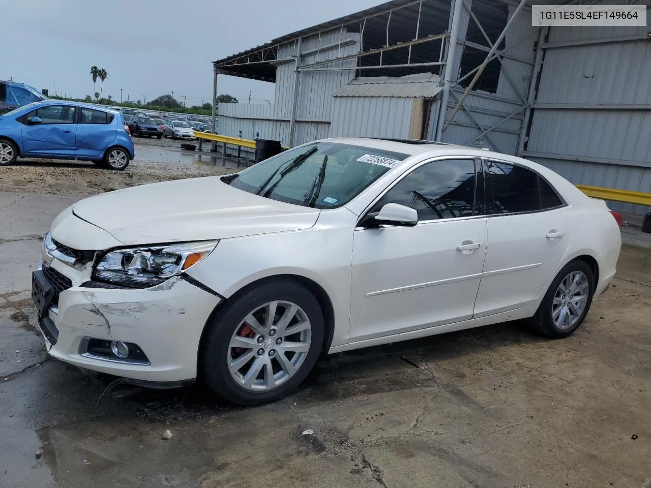 2014 Chevrolet Malibu 2Lt VIN: 1G11E5SL4EF149664 Lot: 72258874