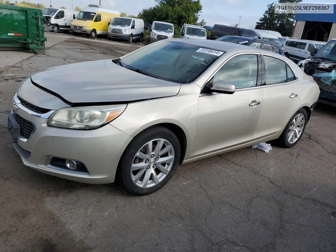 2014 Chevrolet Malibu Ltz VIN: 1G11H5SL9EF298367 Lot: 72318414