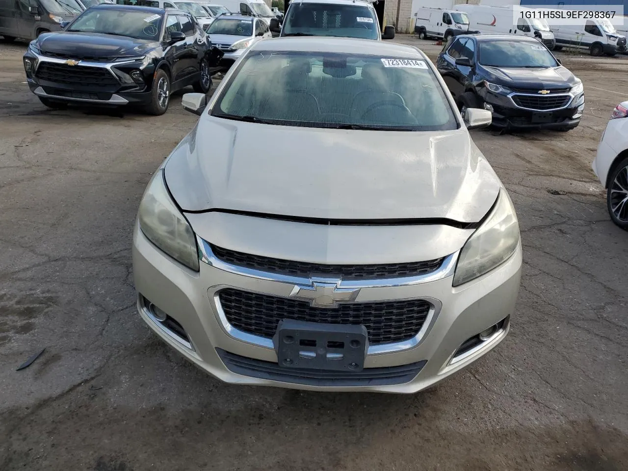 2014 Chevrolet Malibu Ltz VIN: 1G11H5SL9EF298367 Lot: 72318414