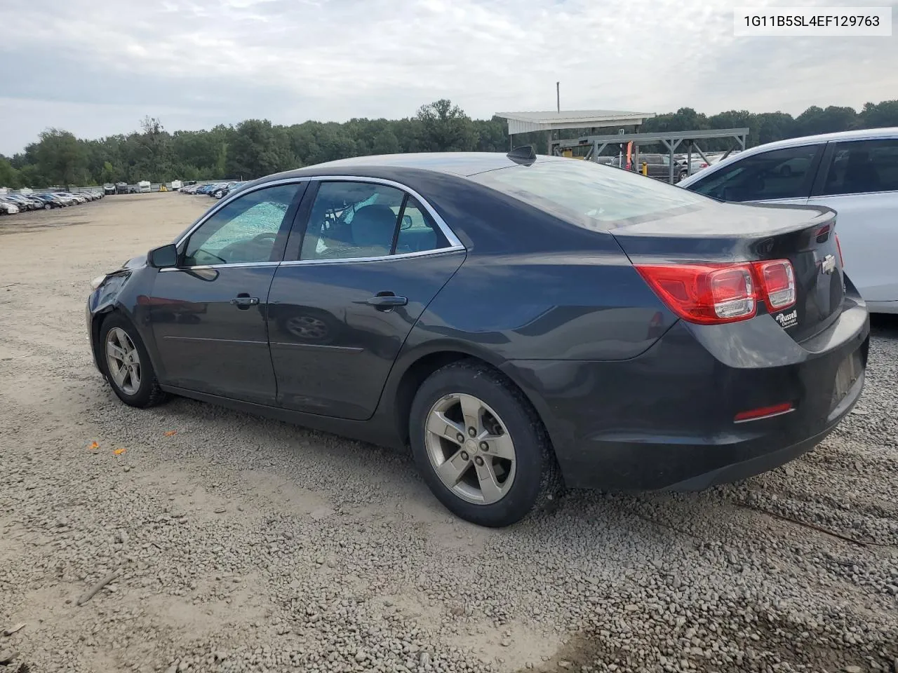 2014 Chevrolet Malibu Ls VIN: 1G11B5SL4EF129763 Lot: 72524374